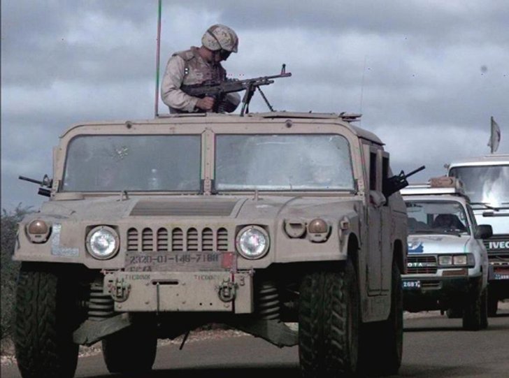 Humvee High Mobility Multipurpose Wheeled Vehicle (HMMWV) ยอดรถคู่ยอดนักรบ