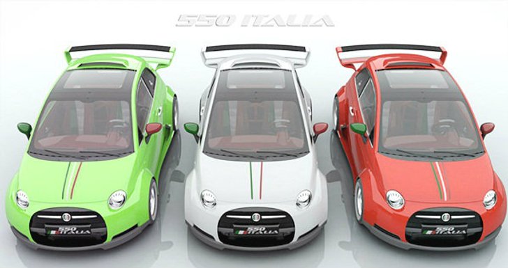 ที่สุดความแรง .. Lazarini จัด Fiat 500 ยัดเครื่อง Ferrari 458