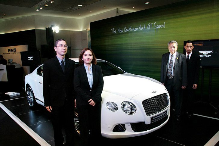 Bentley Continental GT Speed รถสปอร์ตหรูใหม่ราคา 22 ล้านบาท