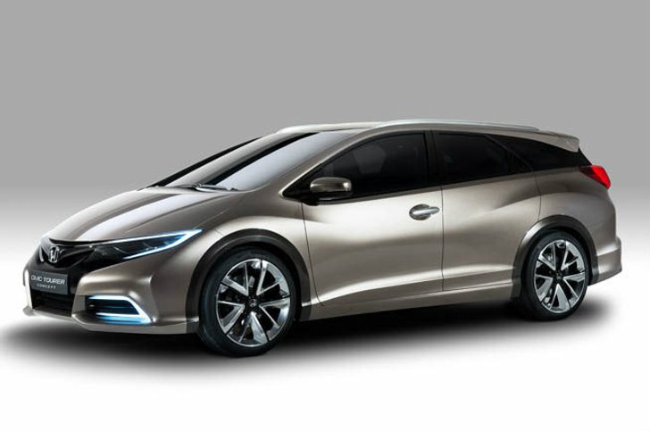 Honda Civic Tourer Concept อีกเวอร์ชั่นคอมแพ็คคาร์ยอดนิยม