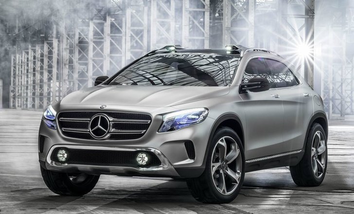 Mercedes Benz GLA Concept อเนกประสงค์ตัวเล็กค่ายดาวสามแฉก