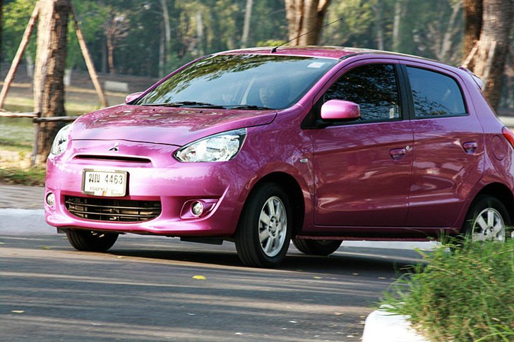 Mitsubishi Mirage bloom Edition สีสันสดใสโดนใจใช่เลย