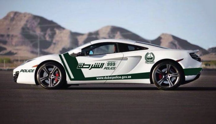 ตำรวจดูไบเตรียมควบ 'McLaren MP4-12C'