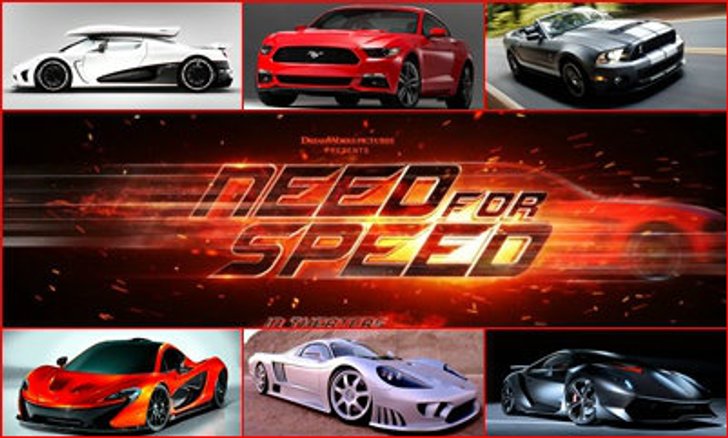 รวม 13 ซุปเปอร์คาร์จากหนัง 'Need For Speed'