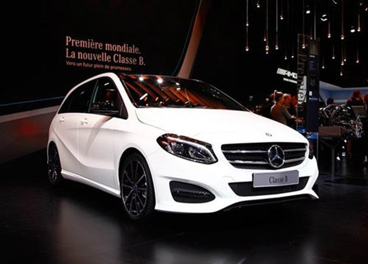 Mercedes-Benz B-Class โฉมไมเนอร์เชนจ์เปิดตัวแล้วที่ปารีส