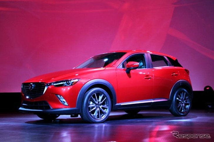 Mazda CX-3 เปิดตัวเป็นครั้งแรกของโลกที่สหรัฐฯ