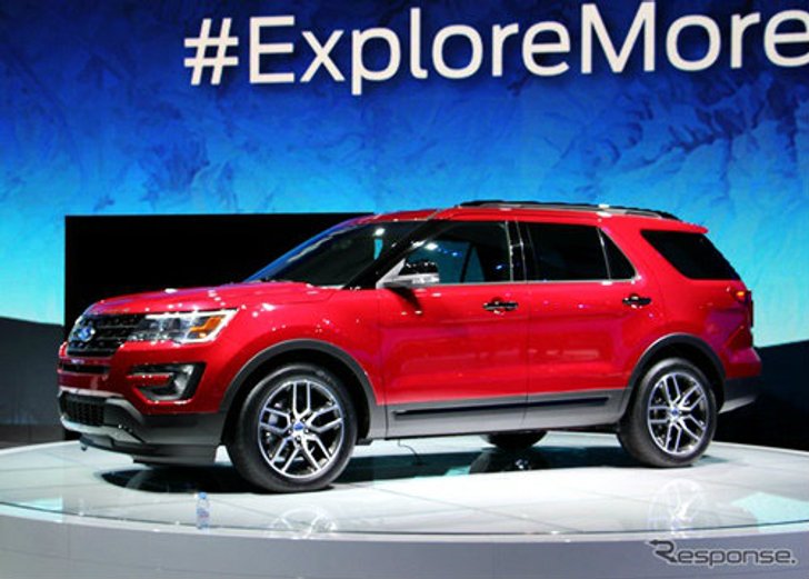 Ford Explorer 2016 ไมเนอร์เชนจ์ใหม่เผยโฉมแล้ว สวยล้ำกว่าเดิม