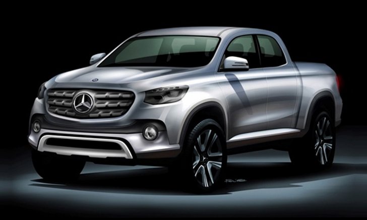 กระบะหรูจากค่าย 'Mercedes-Benz' มีลุ้นใช้ชื่อ 'X-Class'