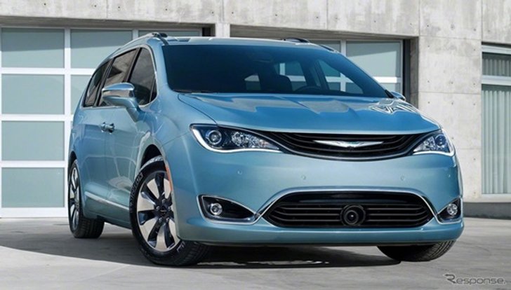 2017 Chrysler Pacifica/Pacifica Hybrid มินิแวนดีไซน์ล้ำเปิดตัวที่แล้วที่สหรัฐฯ