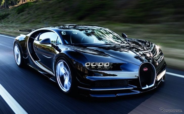2017 Bugatti Chiron สุดยอดไฮเปอร์คาร์ 1,500 แรงม้ารุ่นใหม่ล่าสุดเปิดตัวแล้ว