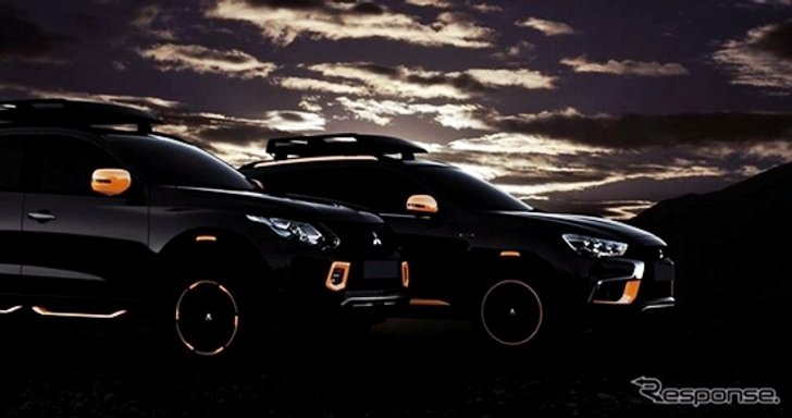 มิตซูบิชิเตรียมเผยโฉม 'Triton' และ 'RVR' เวอร์ชั่นต้นแบบพิเศษ