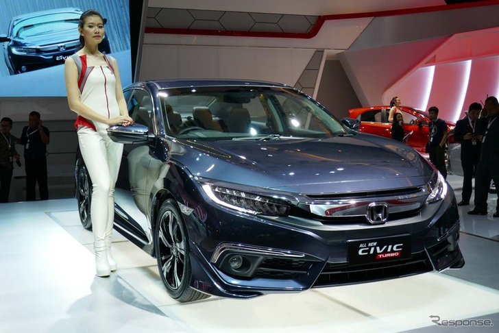 2016 Honda Civic Turbo ใหม่เปิดตัวแล้วที่อินโดฯ เผยรูปลักษณ์สปอร์ตกว่าไทย