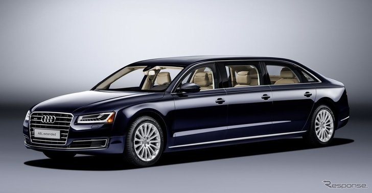'Audi A8L Extended' ใหม่ ลีมูซีน 6 ประตูสุดหรูเผยโฉมที่ยุโรป
