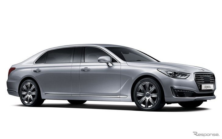 Hyundai เปิดตัว Genesis EQ900 Limousine ลีมูซีนหรูสัญชาติเกาหลี