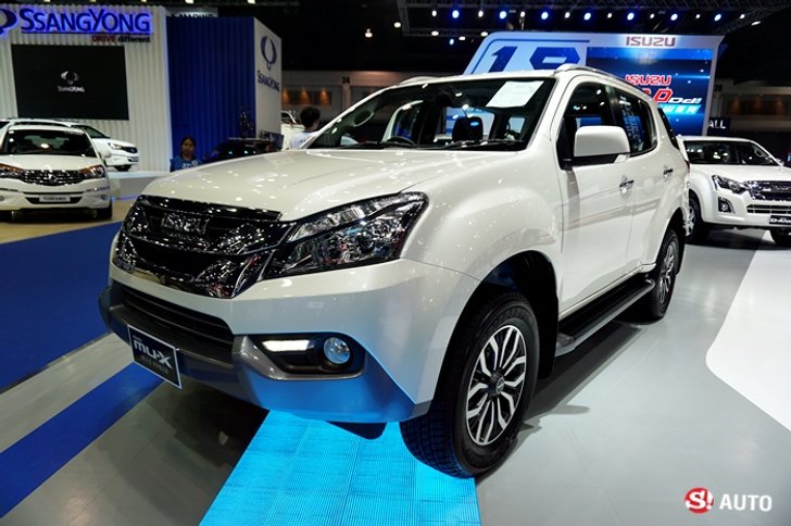 Isuzu MU-X 1.9 Ddi BluePower ใหม่ เผยโฉมที่งานมอเตอร์โชว์ 2016 พร้อมขนทัพ D-Max รุ่นพิเศษเพียบ!