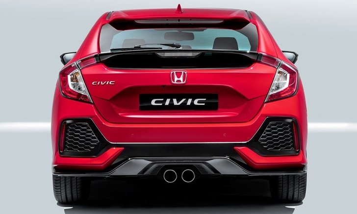 Honda Civic Hatchback เวอร์ชั่นยุโรปเผยโฉมจริงแล้ว