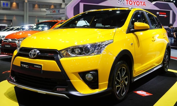 2016 Toyota Yaris TRD Sportivo เวอร์ชั่นสีเหลืองใหม่ เคาะ 6.49 แสนบาท