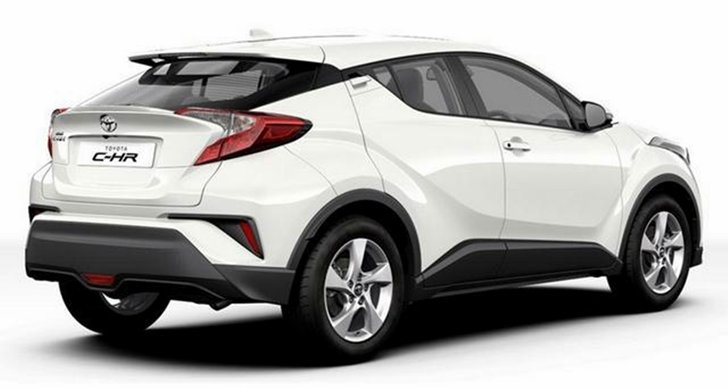 หลุด Toyota C-HR 2017 เวอร์ชั่นจีนพร้อมขุมพลังเทอร์โบ 1.2 ลิตร