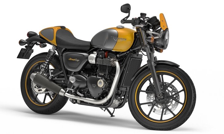 Triumph Street Cup 2017 ขุมพลัง 900 ซีซี เคาะราคา 450,000 บาท