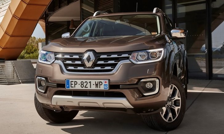 Renault Alaskan 2017 ใหม่ กระบะฝาแฝด X-Class/Navara เผยโฉมที่ยุโรป