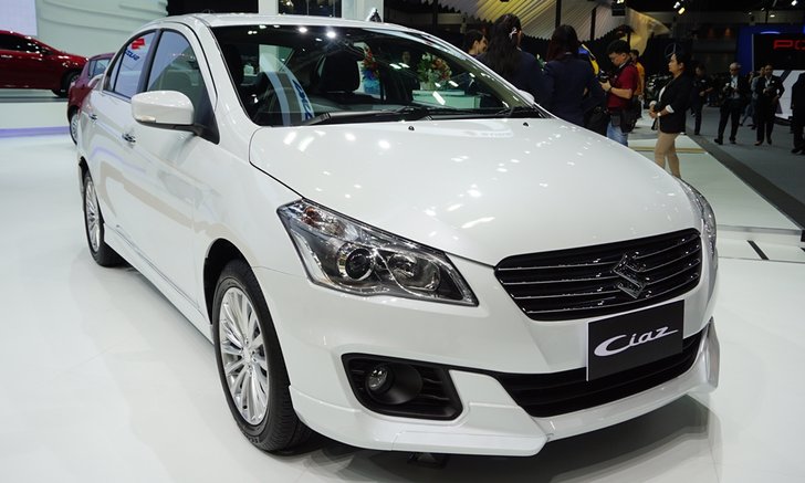ราคารถใหม่ Suzuki ในตลาดรถยนต์ประจำเดือนมกราคม 2561