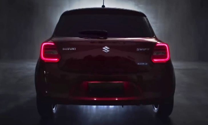 Suzuki Swift 2018 เวอร์ชั่นไทยเผยทีเซอร์ก่อนเปิดตัว 8 ก.พ.นี้