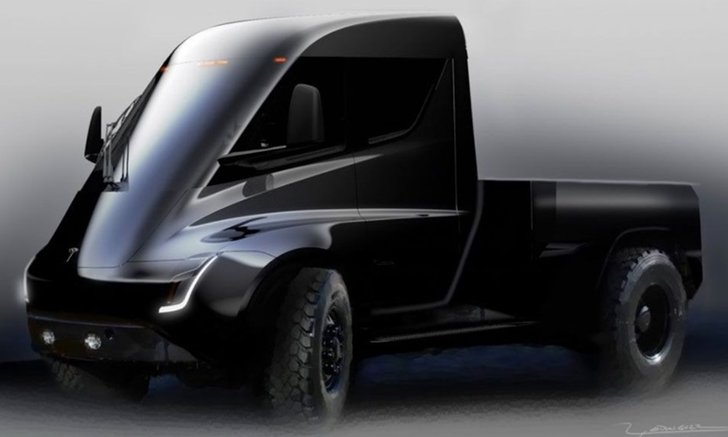 Tesla เผยภาพทีเซอร์รถกระบะขุมพลังไฟฟ้าใหม่ล่าสุด