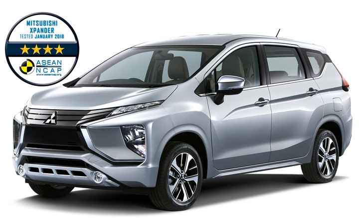 Mitsubishi Xpander 2018 คว้ามาตรฐานความปลอดภัย 4 ดาว ASEAN NCAP