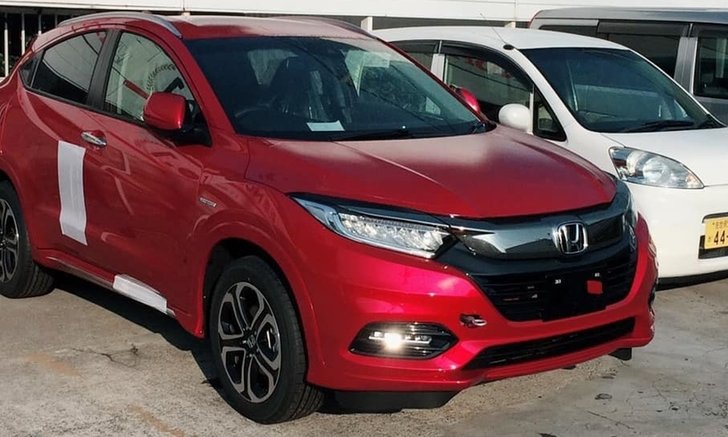 หลุด Honda HR-V 2018 ไมเนอร์เชนจ์ก่อนเปิดตัวที่ญี่ปุ่น 15 ก.พ.นี้