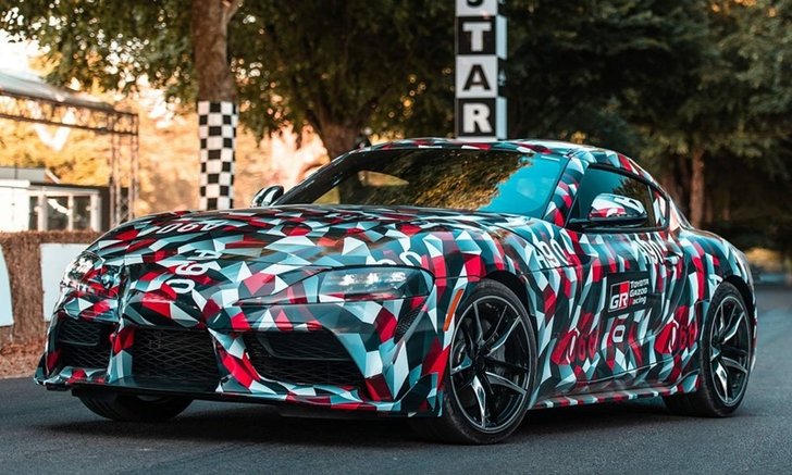 Toyota Supra 2018 ใหม่ เผยโฉมตัวจริงครั้งแรกที่อังกฤษ