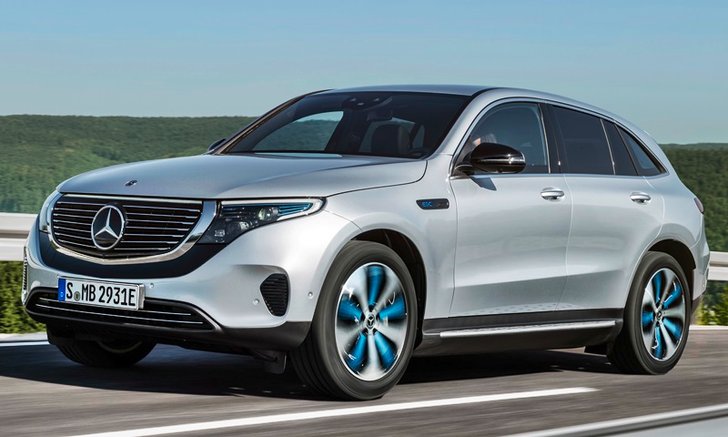 Mercedes-Benz EQC 2019 ใหม่ รถไฟฟ้าล้วนรุ่นแรกค่ายเบนซ์เผยโฉมเป็นครั้งแรก