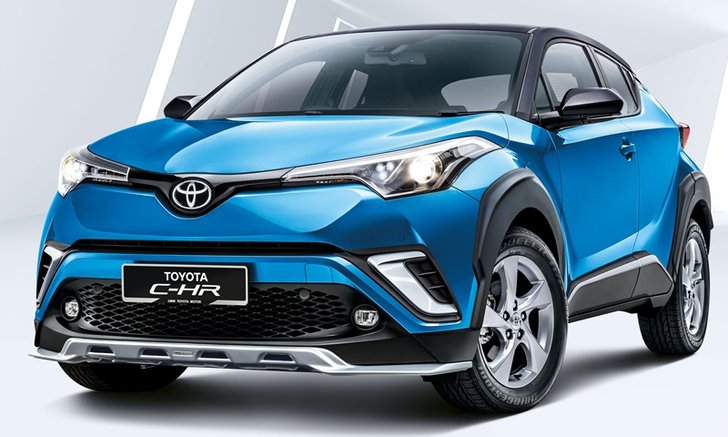Toyota C-HR 2019 โฉมไมเนอร์เชนจ์ใหม่ เปิดตัวแล้วที่มาเลเซีย