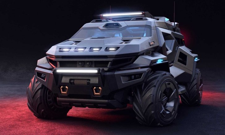เท่สุด! Armortruck SUV รถหุ้มเกราะ 2,000 แรงม้าที่อาจจะบินไปสำรวจอวกาศได้