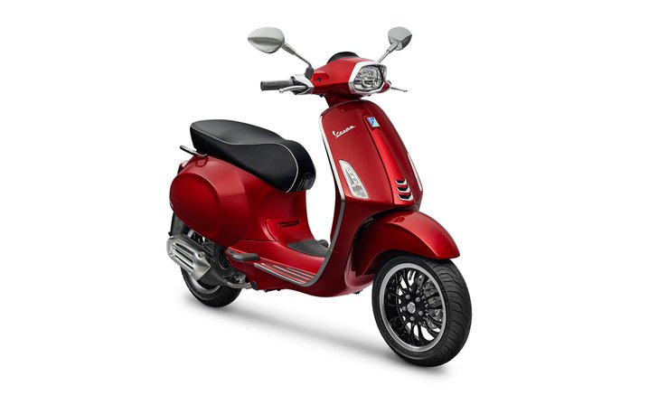 แดงเข้มดั่งชาวโรมัน! Vespa Sprint 150 i-Get ABS สีใหม่ เคาะราคา 132,400 บาท