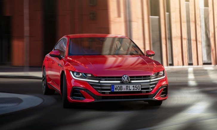Volkswagen Arteon 2021 ไมเนอร์เชนจ์ ตัวถังด้านหลังใหม่ขยายใหญ่ขึ้น