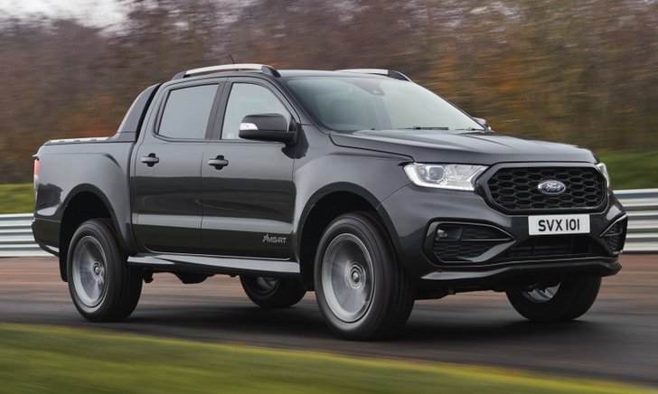 Ford Ranger MS-RT 2021 ใหม่ รุ่นพิเศษสำหรับซิ่งบนถนนเรียบเผยโฉมที่ยุโรป