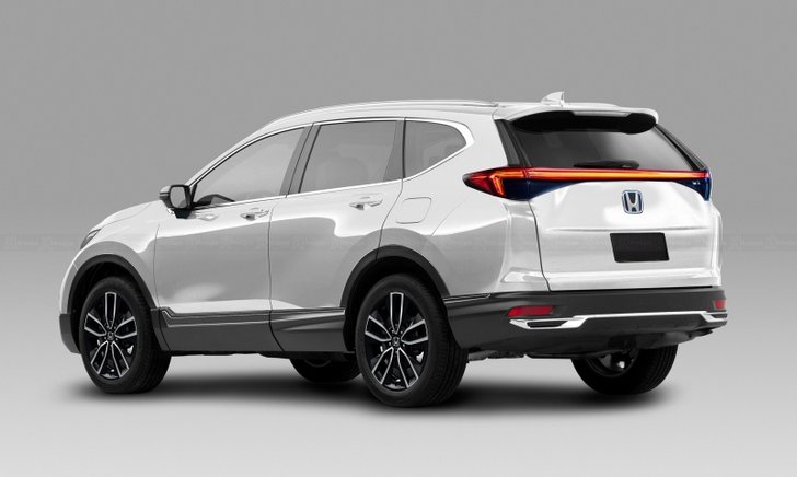 ภาพตัดต่อ All-new Honda CR-V 2022 ใหม่ อาจมีหน้าตาออกมาเป็นแบบนี้