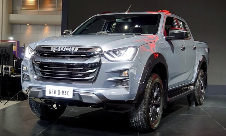 Isuzu D-Max 2022 ใหม่ พร้อมสีเทา Islay Gray Opaque เผยโฉมที่มอเตอร์เอ็กซ์โป