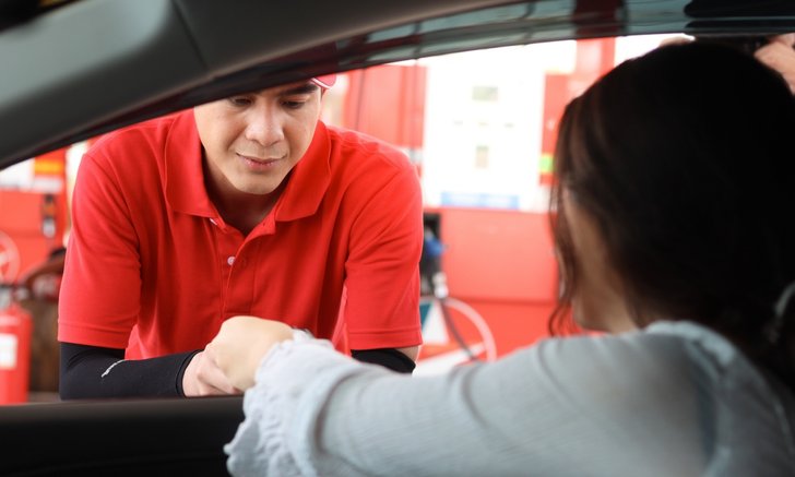 .ของแถมที่คนส่วนใหญ่อยากได้จากการเติมน้ำมัน.