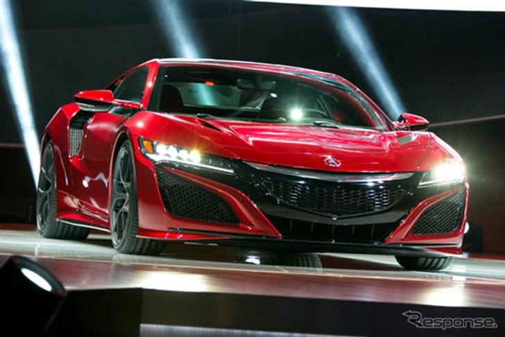 Honda NSX ใหม่ เปิดตัวแล้วเป็นครั้งแรกในโลกพร้อมขุมพลังไฮบริด