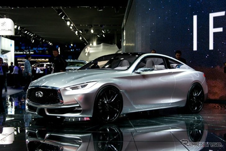 Infinity Q60 Concept ถูกเปิดตัวที่งานดีทรอยต์มอเตอร์โชว์ 2015