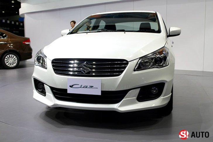 Suzuki Ciaz เผยโฉมแล้วที่งานมอเตอร์โชว์ เคาะราคามิ.ย.นี้