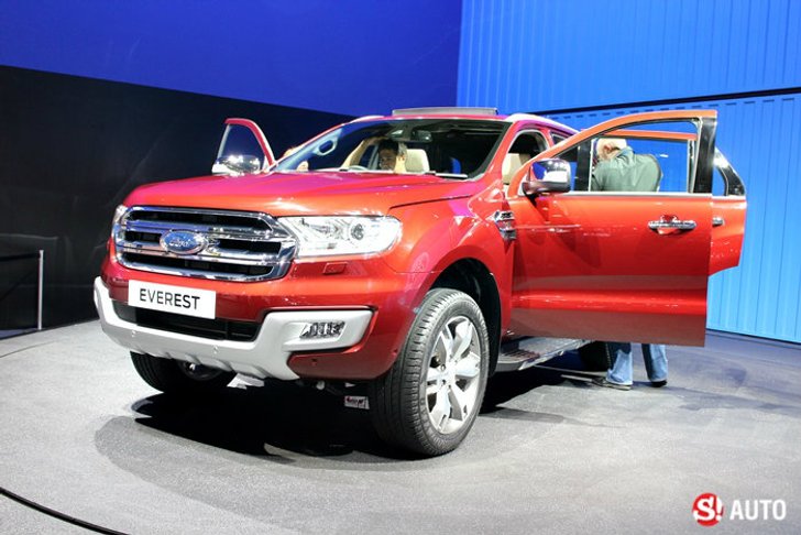 Ford Everest ใหม่ เปิดตัวแล้วที่งานมอเตอร์โชว์ 2015 เคาะเริ่ม 1.269 ล้านบาท