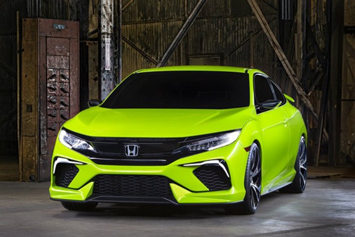 Honda Civic Concept 2016 ใหม่ เผยโฉมในงานนิวยอร์คออโต้โชว์