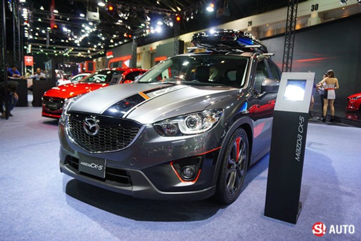 Mazda CX-5 DEMPSEY รุ่นพิเศษเผยโฉมล่าสุดที่งานออโต้ซาลอน 2015