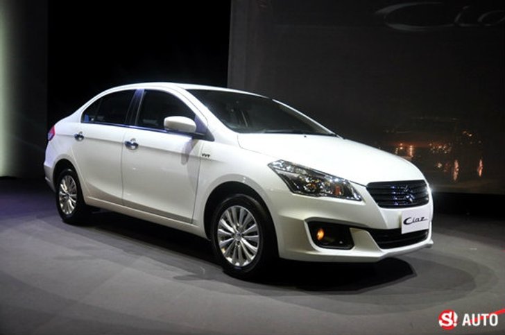 Suzuki Ciaz 2015 (ซูซูกิ เซียส) รถซีดานรุ่นใหม่ล่าสุดเปิดตัวแล้ว เคาะเริ่ม 4.84 แสนบาท