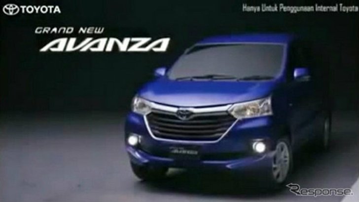 หลุดภาพ Toyota Avanza 2016 ไมเนอร์เชนจ์ใหม่ในอินโดนีเซีย