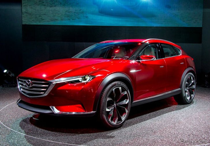 Mazda KOERU ต้นแบบครอสโอเวอร์รุ่นล่าสุดเผยโฉมแล้วที่งานแฟรงค์เฟิร์ตมอเตอร์โชว์ 2015
