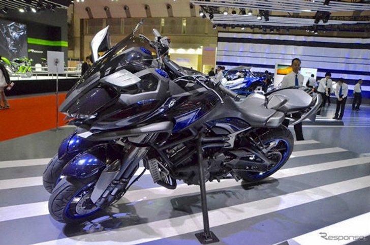 Yamaha MWT-9 ต้นแบบบิ๊กไบค์สามล้อ 850 ซีซี เปิดตัวที่โตเกียวมอเตอร์โชว์ 2015