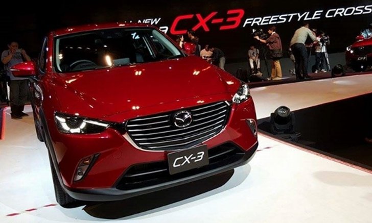 "มาสด้า" ส่ง ครอสโอเวอร์ ไซซ์เล็ก CX-3 เคาะราคาเริ่มต้น 8.35 แสน